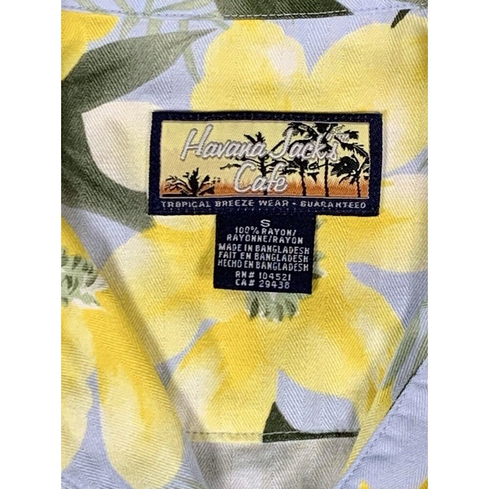 Havana Jacks Cafe Button Down Tropical Breeze Wear Women’s Small - Picture 3 of 5